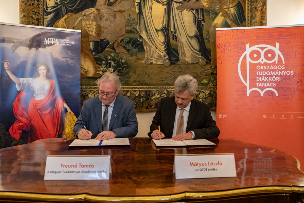 MTA-OTDT együttműködési megállapodás aláírása